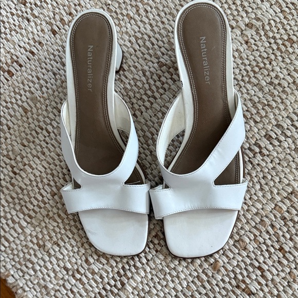 Naturalizer Shoes - Naturalizer Elegant White Sandals for Women
